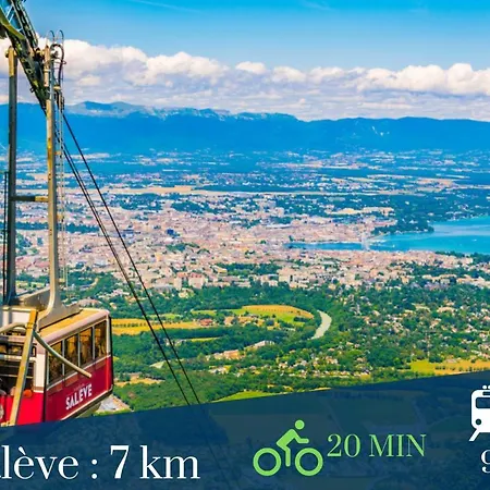 Homey La Coloc Du 40 - Colocation Haut De Gamme De 4 Chambres Uniques Et Privees - Proche Transports En Commun - Aux Portes De Geneve Annemasse Exterior foto