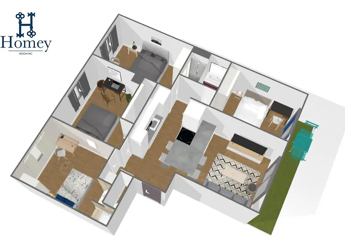 Homey La Coloc Du 40 - Colocation Haut De Gamme De 4 Chambres Uniques Et Privees - Proche Transports En Commun - Aux Portes De Geneve