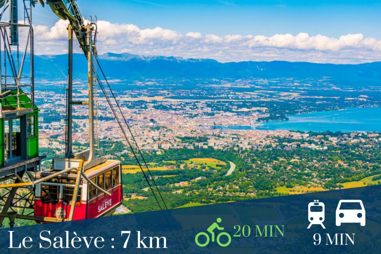 Gasthuis Homey La Coloc Du 40 - Colocation Haut De Gamme De 4 Uniques Et Privees - Proche Transports En Commun - Aux Portes De Geneve Annemasse